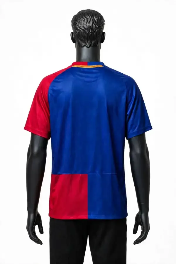 MESSI_#10_Barca_Home_2008/09_Half_Sleeve_Soccer_Solid_Jersey_(Pre-Order)