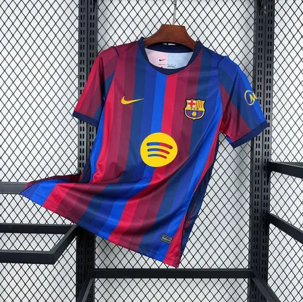 Customized_Barca_Home_Soccer_Solid_Jersey_2026/27_(Pre_Order)