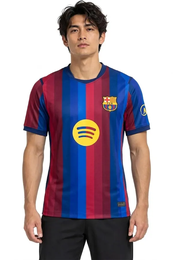 Barca_Home_Soccer_Solid_Jersey_2026/27_{Pre_Order}