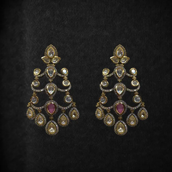 Pink_Brass_Stylish_&_Fancy_Earring_For_Women