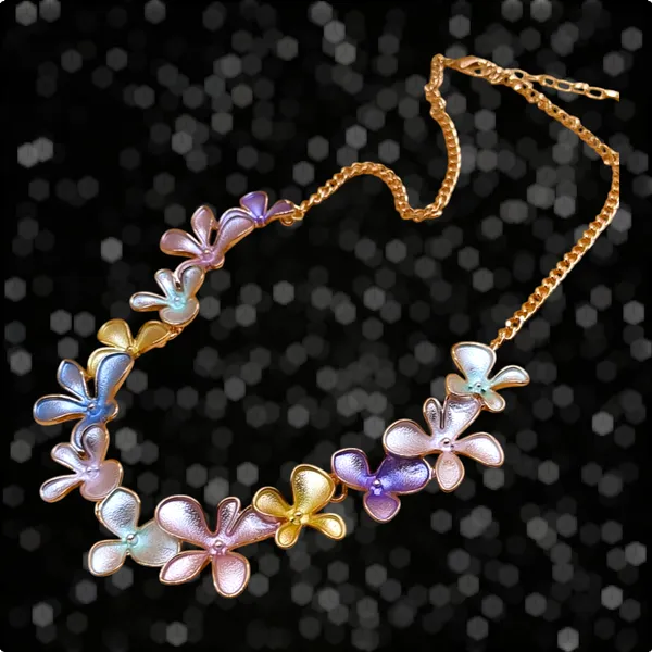 MultiColor_Brass_Necklace_Set_For_Women