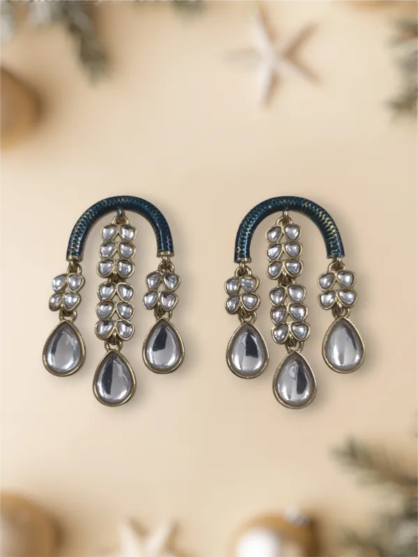 Blue_Zinc_&_Copper_Stylish_&_Fancy_Earring_For_Women