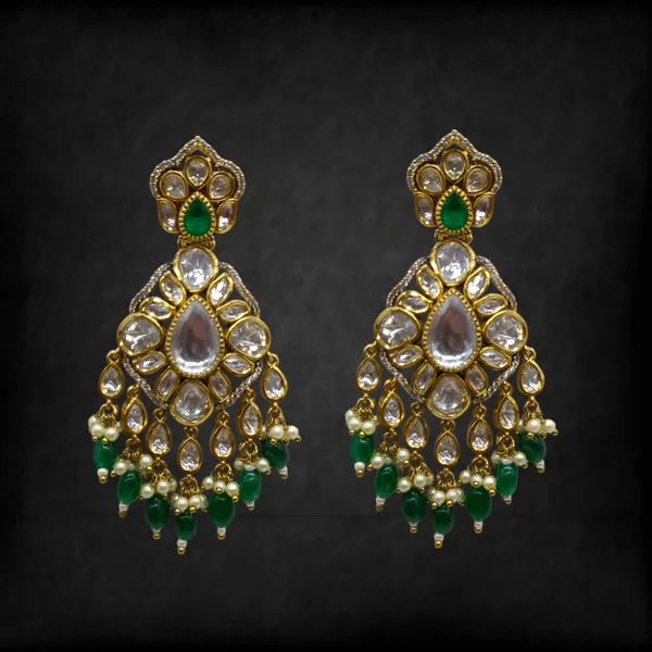 Green_Brass_Stylish_&_Fancy_Earring_For_Women