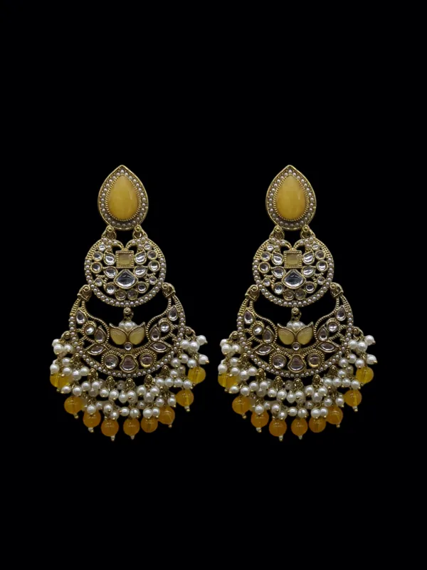 Yellow_Zinc_&_Copper_Stylish_&_Fancy_Earring_For_Women
