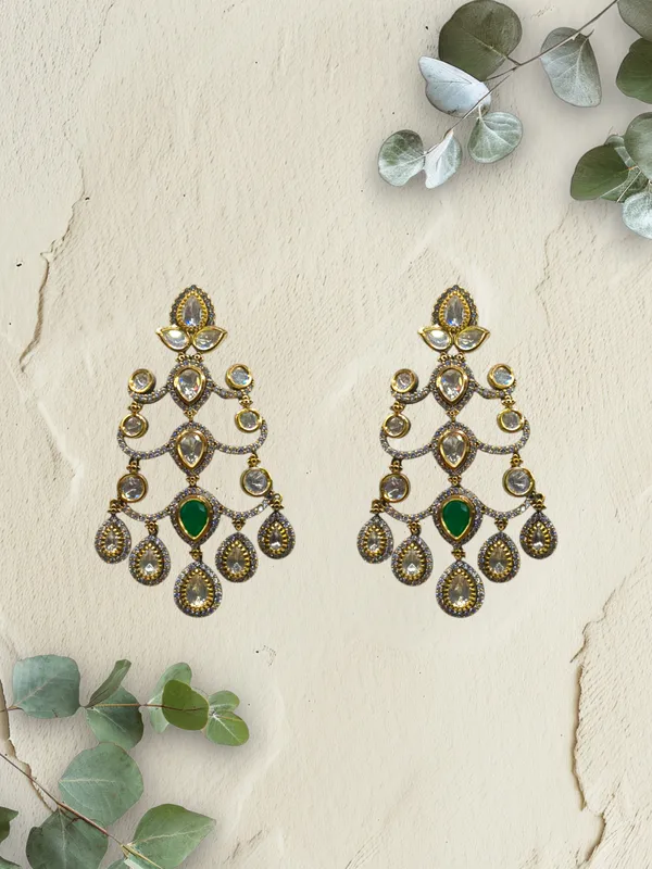 Green_Brass_Stylish_&_Fancy_Earring_For_Women