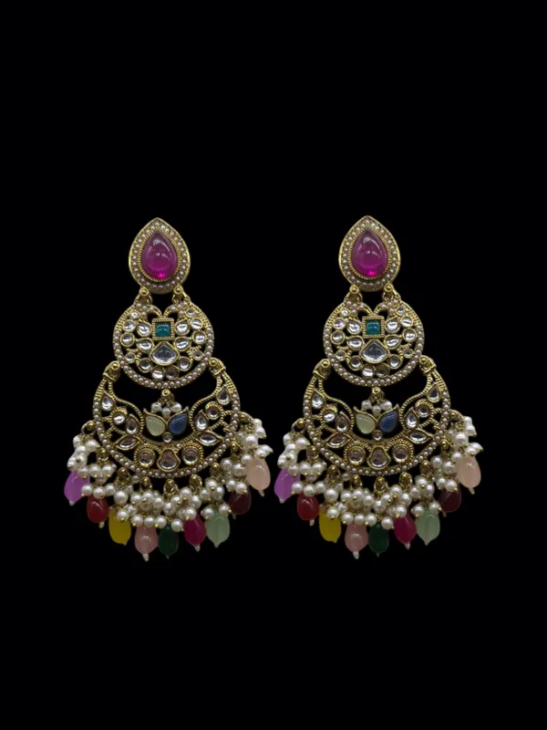 Multi_Color_Zinc_&_Copper_Stylish_&_Fancy_Earring_For_Women