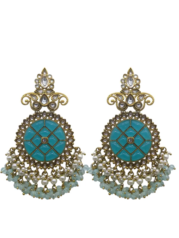 Sky_Blue_Zinc_&_Copper_Stylish_&_Fancy_Earring_For_Women