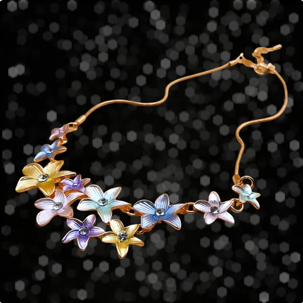 MultiColor_Brass_Necklace_Set_For_Women