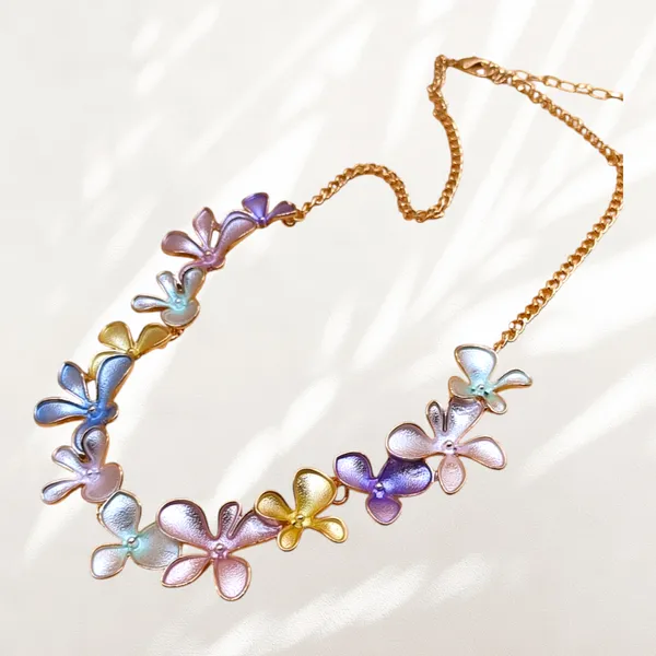 MultiColor_Brass_Necklace_Set_For_Women