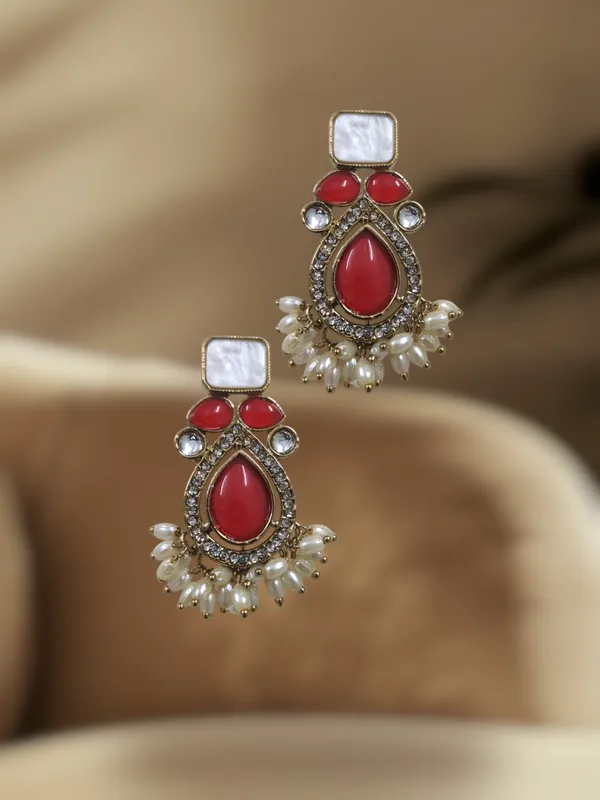 Red_Zinc_&_Copper_Stylish_&_Fancy_Earring_For_Women