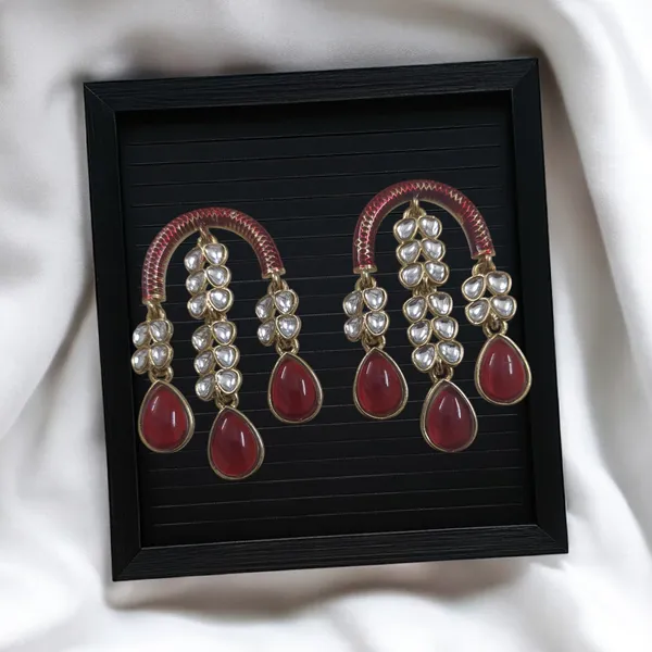 Pink_Zinc_&_Copper_Stylish_&_Fancy_Earring_For_Women