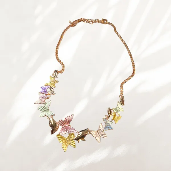 MultiColor_Brass_Necklace_Set_For_Women