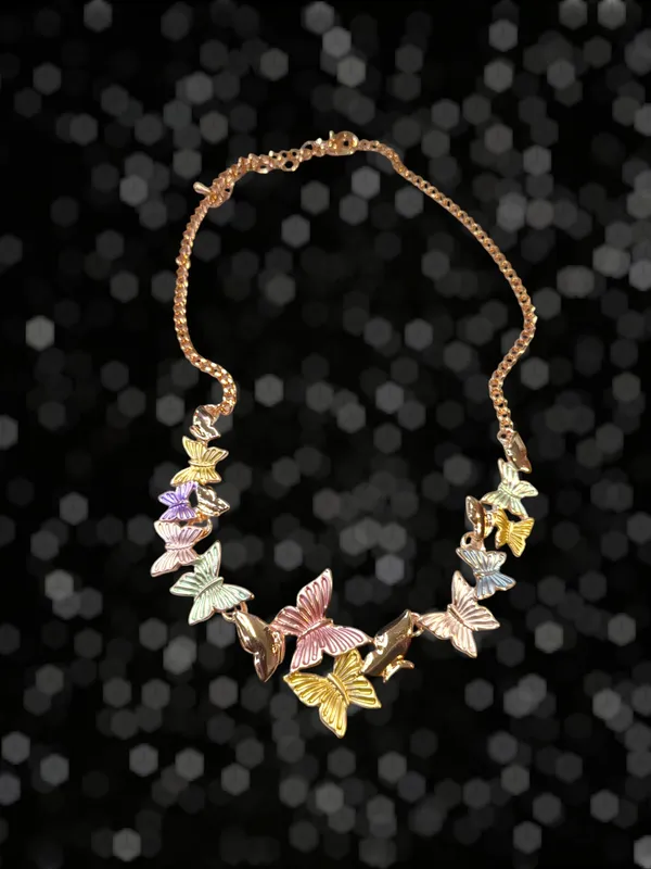 MultiColor_Brass_Necklace_Set_For_Women