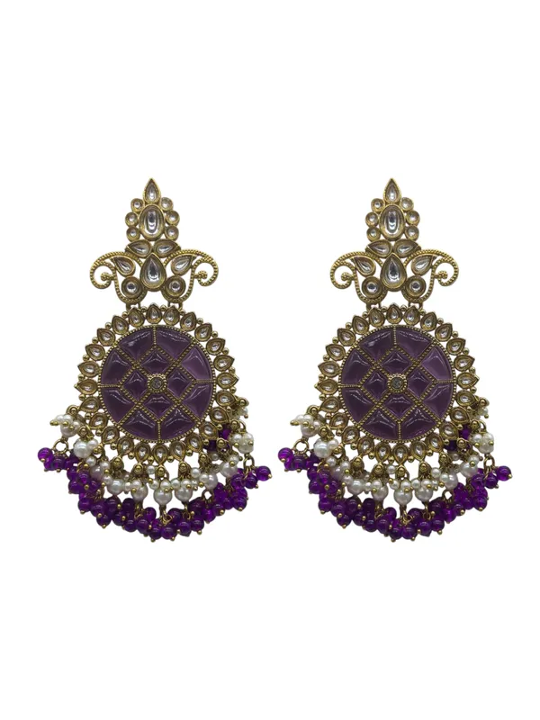 Purple_Zinc_&_Copper_Stylish_&_Fancy_Earring_For_Women