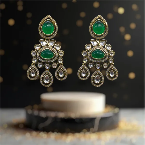 Green_Brass_Stylish_&_Fancy_Earring_For_Women