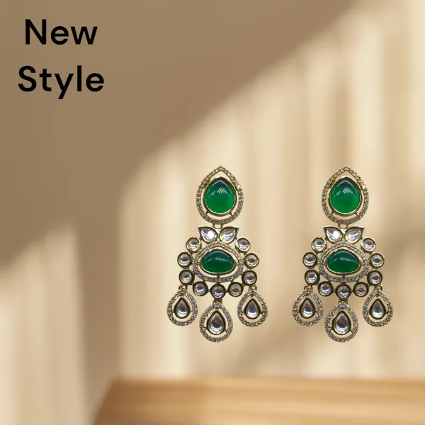 Green_Brass_Stylish_&_Fancy_Earring_For_Women