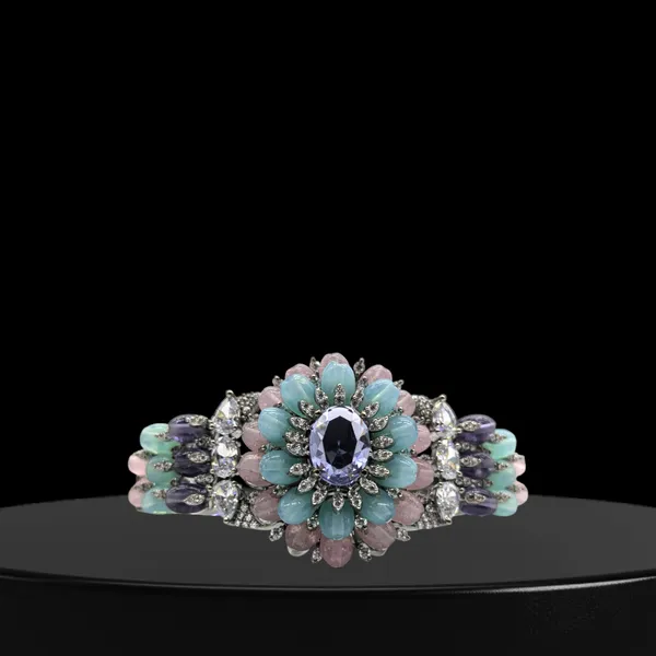 Multi_Color_Brass_Bracelet_For_Women