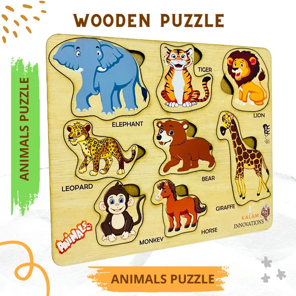 Pack_of_3_Multicolor_Wooden_Puzzles_Of_Animals,Sea_Animals_&_Colour_Shapes_(21.5_*_18.5_Cm)