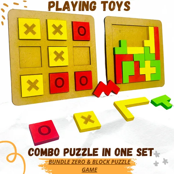 Pack_of_2_Multicolor_Wooden_Cross_Kaata_With_Block_Puzzle_Combo_For_Learning_(15_*_15_Cm)