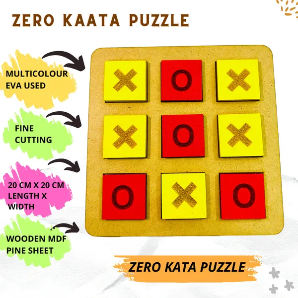 Multicolor__Ring_&_Cross_Wooden_Board_Game_(20_*_20_Cm)
