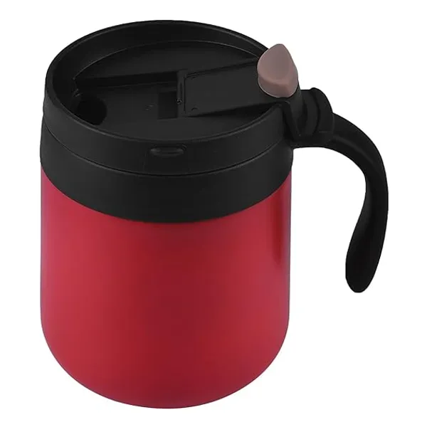 Coffee_Mug_With_Handle,Vacuum_Insulated_Water_Cup,Double_Wall_Stainless_Steel_Coffee_Travel_Mug_With_Flip_Lid_(350_Ml)