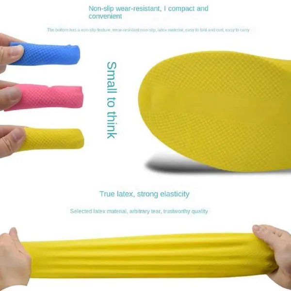 FLYTOP_portable_shoe_cover_for_gym_shoes_and_gym_shoes,_reusable,_waterproof,_ideal_for_gym_shoes_cover_(L,_yellow)