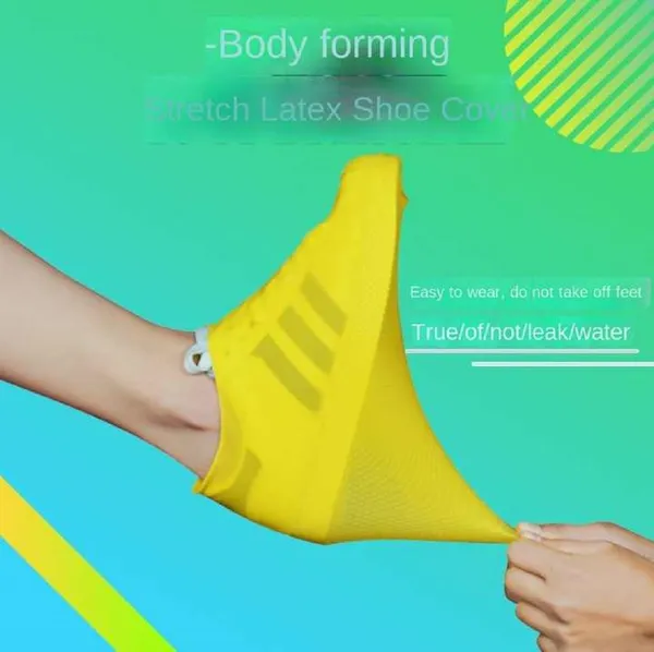 FLYTOP_portable_shoe_cover_for_gym_shoes_and_gym_shoes,_reusable,_waterproof,_ideal_for_gym_shoes_cover_(L,_yellow)