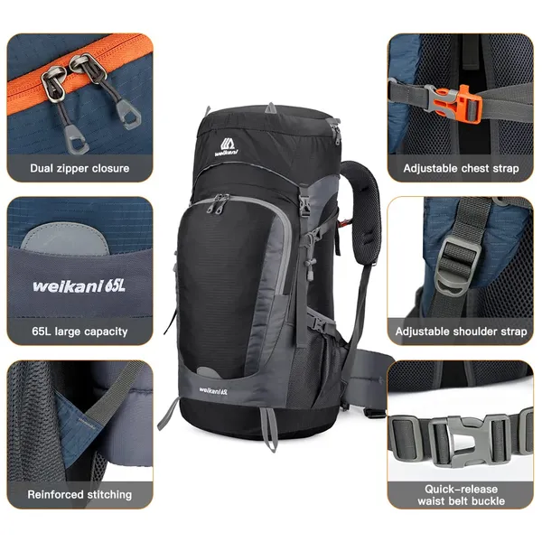 FLYTOP_65L_Water-Resistant_Hiking_Backpack_with_Rain_Cover_Outdoor_Sport_Travel_Daypack_for_Camping_Climbing_Mountaineering_203.