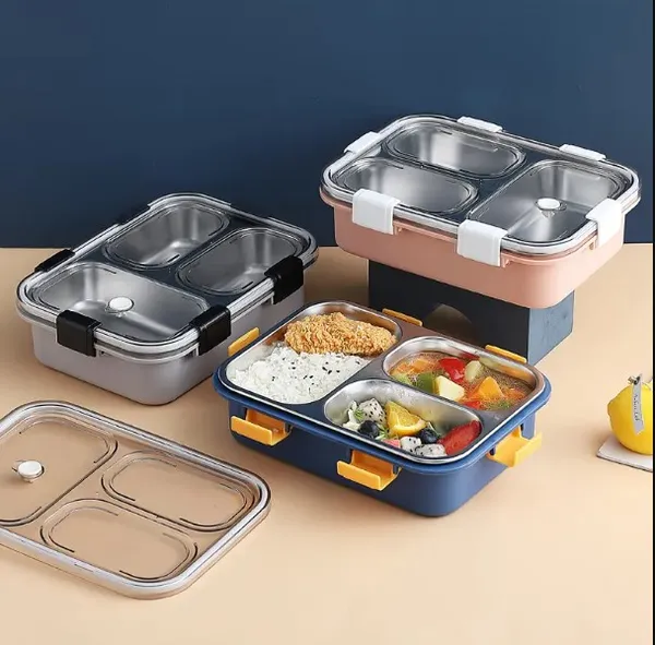 FLYTOP_Eco-Friendly_Stainless_Steel_Portable_Lunch_Box_3_Tiers_3_Compartment_Insulated_Bento_Leakproof_Microwavable_Warmer_Thermos