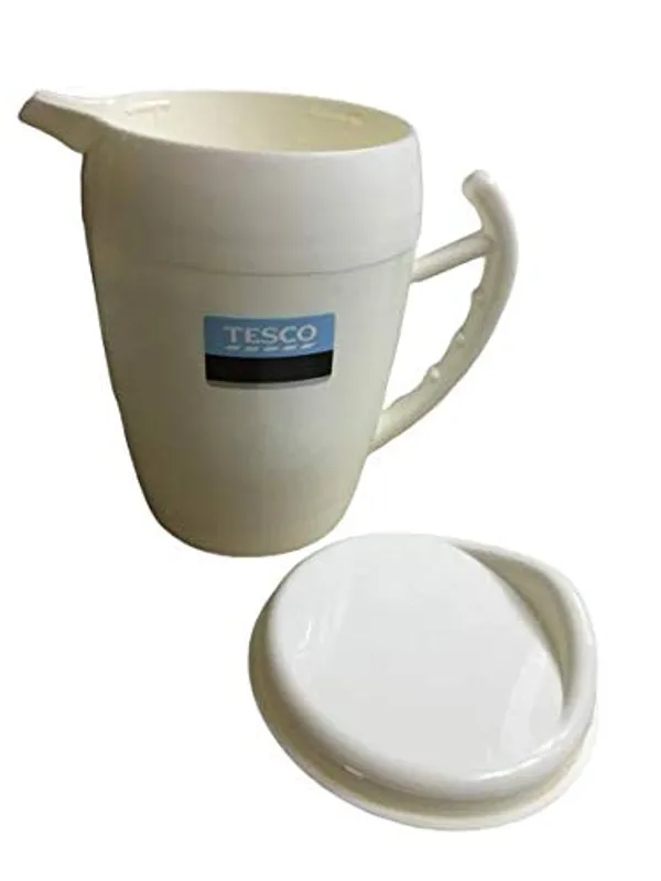FLYTOP_Insulated_Plastic_Jug_Pitcher_with_Lid_and_Handle_-_Made_in_Thailand,_Double_Walled-_Good_for_Hot_&_Cold_Beverages-1.5Litres_Jumbo_Size