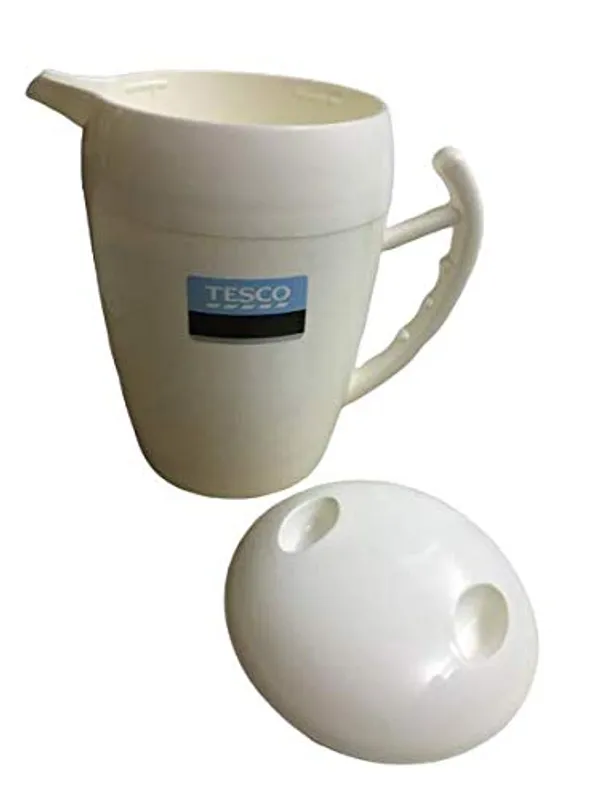 FLYTOP_Insulated_Plastic_Jug_Pitcher_with_Lid_and_Handle_-_Made_in_Thailand,_Double_Walled-_Good_for_Hot_&_Cold_Beverages-1.5Litres_Jumbo_Size