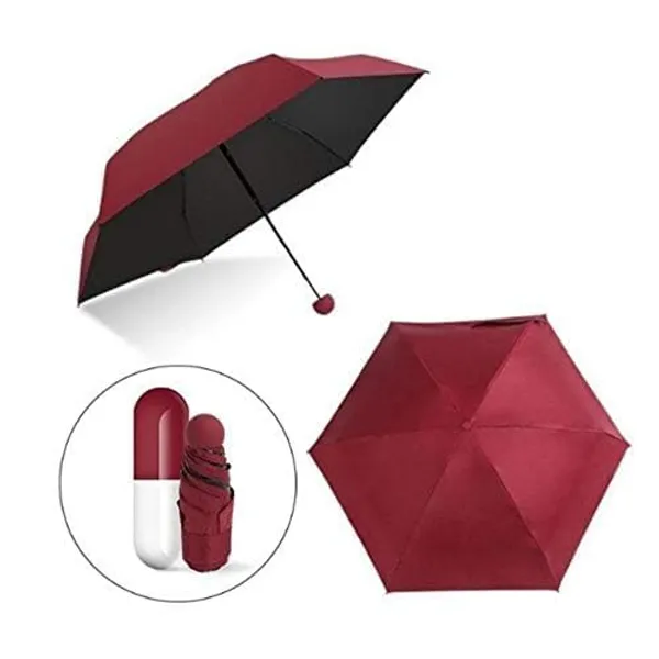 FLYTOP_Mini_Umbrella_with_Folding_Creative_Capsule_Case_Umbrella_Lightweight_Waterproof_UV_Protection_Mini_Compact_Foldable_Design_Travel_Umbrella_For_Unisex