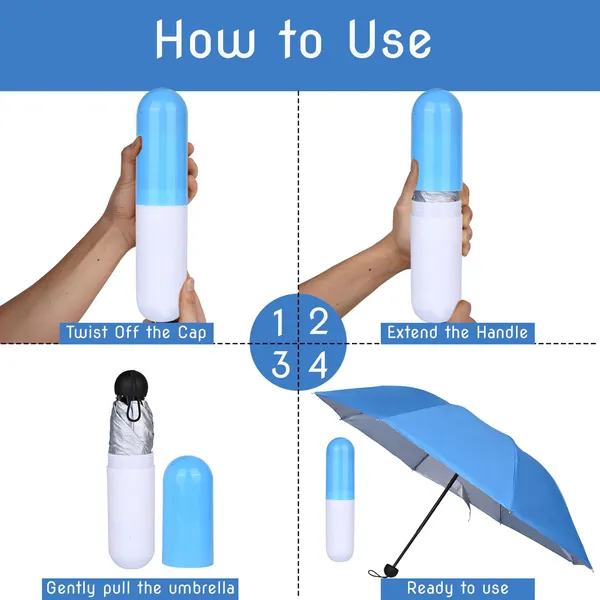 FLYTOP_Mini_Umbrella_with_Folding_Creative_Capsule_Case_Umbrella_Lightweight_Waterproof_UV_Protection_Mini_Compact_Foldable_Design_Travel_Umbrella_For_Unisex