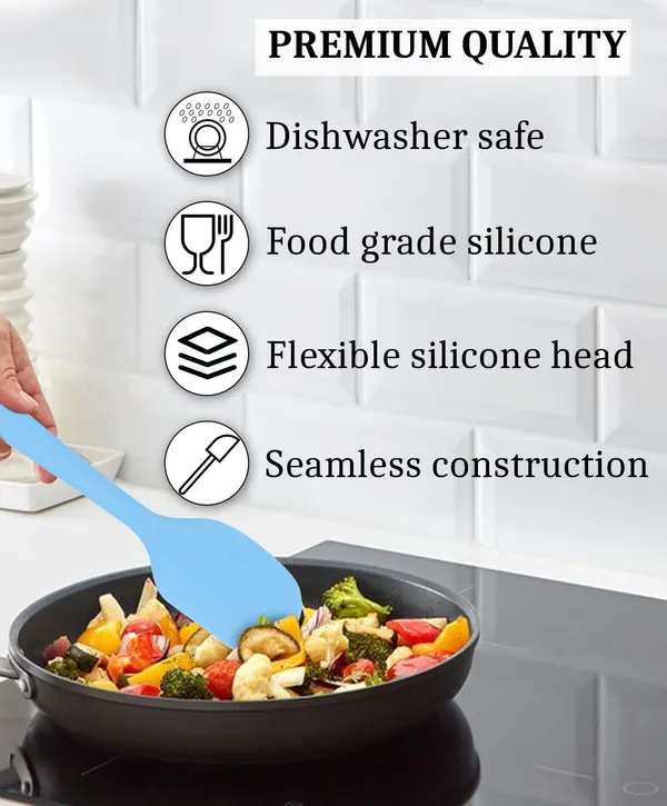 FLYTOP_Silicone_Kitchenware_Tools|Blishter_Pack_of_Tong+Oil_Brush+Ladle|_Food_Grade,_BPA_Free,_Dishwasher_Safe