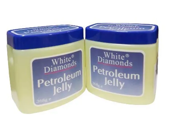 FLYTOP_White_Diamonds_Petroleum_Jelly,_368_g_X_2pc_For_Dry/Cracked_Skin_&_Skin_Softner