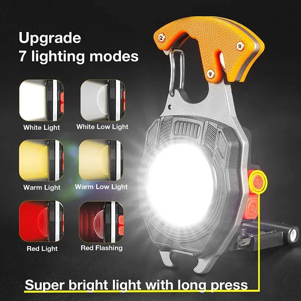 Keychain_LED_Flashlights,_Rechargeable_Flashlights_Torch_7_Light_Modes_with_Lighter,Whistles,Screwdriver,Bottle_Opener,Magnet_Base_800_Lumens