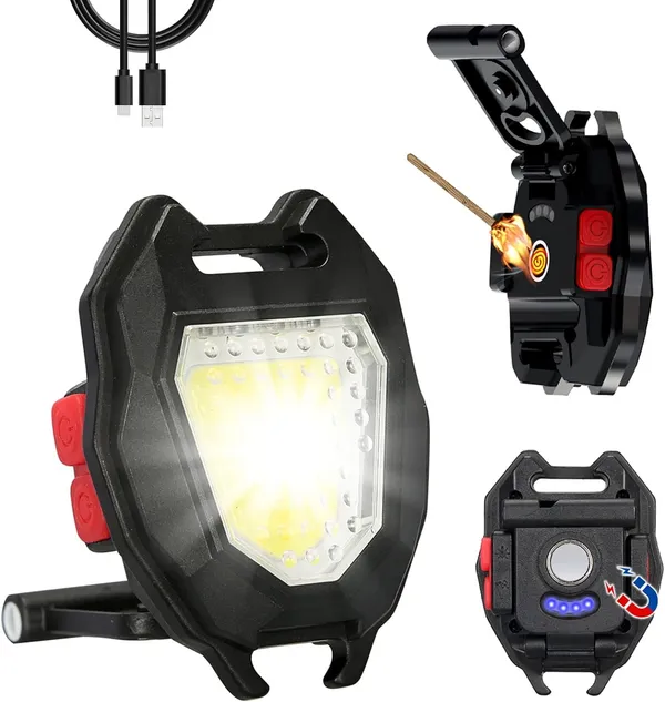 Keychain_Led_Torch_Lights,_Rechargeable_Flashlights_With_Lighter,_Whistles,_Screwdriver,_Bottle_Opener,