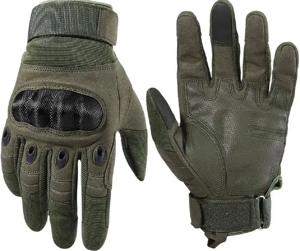 Green_Full_Finger_Hard_Knuckle_Motorcycle_Army_Shooting_Breathable_Gloves_|_Riding_Camping_And_Hiking,_Exercise_And_Fitness,_Cycling_Gloves
