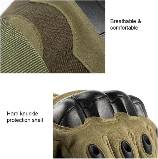 Green_Full_Finger_Hard_Knuckle_Motorcycle_Army_Shooting_Breathable_Gloves_|_Riding_Camping_And_Hiking,_Exercise_And_Fitness,_Cycling_Gloves