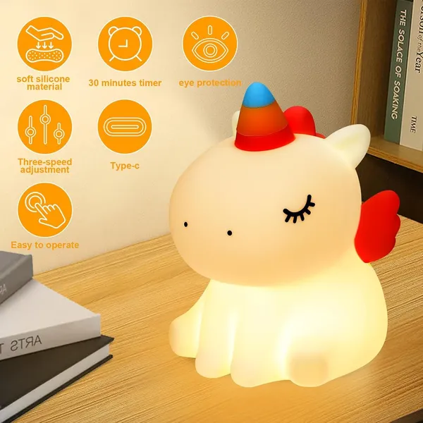 Night_Light_Kids_Silicone_Unicorn_Night_Lamp_Rechargeable_Cute_Lamp_with_3_Level_Brightness_Kids_Night_Lights_for_Bedroom_Baby_Nursery_and_Study_Desk_Decorative_Diwali_Christmas_Light