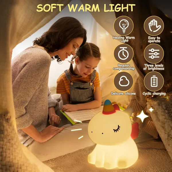 Night_Light_Kids_Silicone_Unicorn_Night_Lamp_Rechargeable_Cute_Lamp_with_3_Level_Brightness_Kids_Night_Lights_for_Bedroom_Baby_Nursery_and_Study_Desk_Decorative_Diwali_Christmas_Light