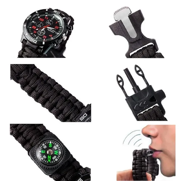 Green_Emergency_Survival_Watch_With_Paracord