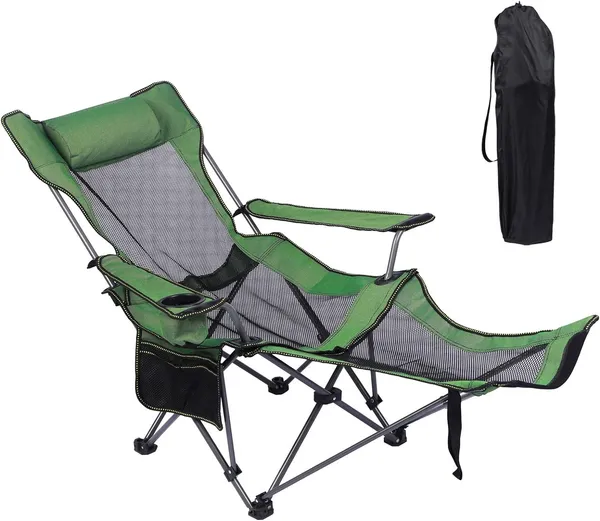 Portable_Folding_Camp_Chair_With_Footrest_And_Cup_Holder_-_Perfect_Camping,_Fishing,_And_Outdoor_Activities_-_Green