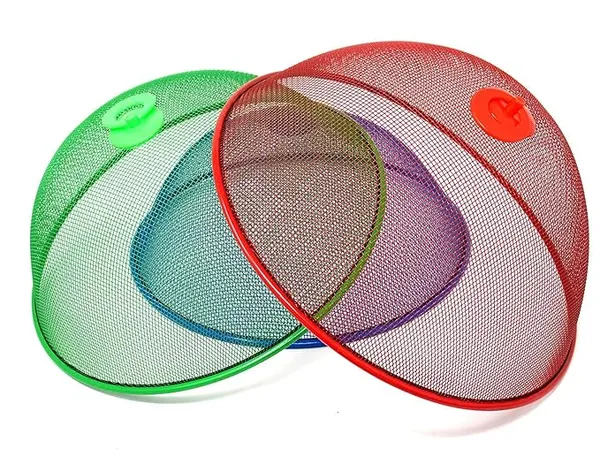 Round_Mesh_Food_Cover-Pack_of_2_(24cm_X_12cm)_(Green)