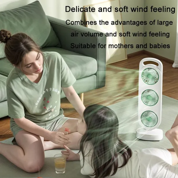 Simple_Triple_Turbine_Design_Fan_Large_Wind_Desktop_USB_Charging_Portable_Home_Outdoor_Dormitory_Fan