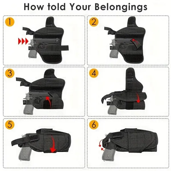 FLYTOP_Leg_Pistol_Holster_for_Right&Left_Hand,_Leg_Gun_Holster_for_Men,_Airsoft_Thigh_Pistol_Holster_Leg_Holsters_for_Pistols_Universal