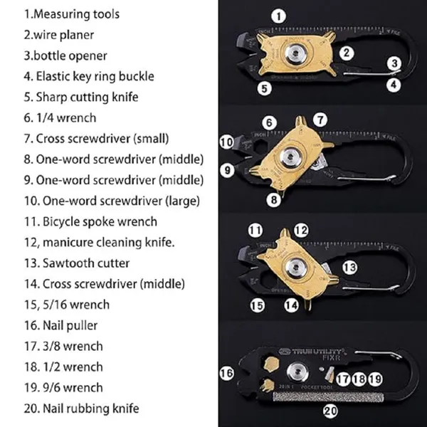 20-In-1_Multi-Function_Combination_Tool_Edc_Gadget_Portable_Edc_Keychain