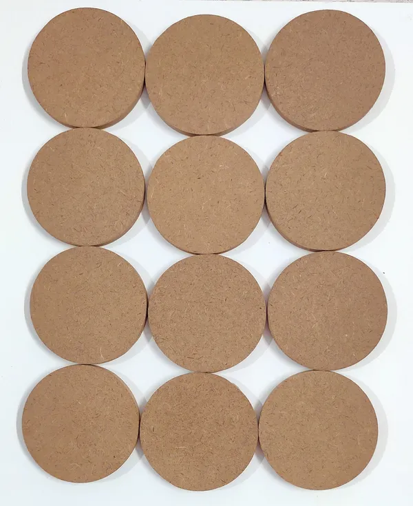 MDF_Round_Base_5_Cm_2mm_thick_Cutout_For_Mandala_Art_Painting,_Home_Decoration,_DIY_Work_,Size_5_Cm_Pack_Of_18_Boards__with_colors_and_brushes.