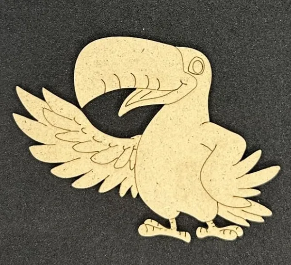DIY_Home_Decoration_Birds_MDF_Board,_Pre-Marked_Wall_Art,_Painting,_Kids_Projects,_Home_Decoration,_Brown_Colored