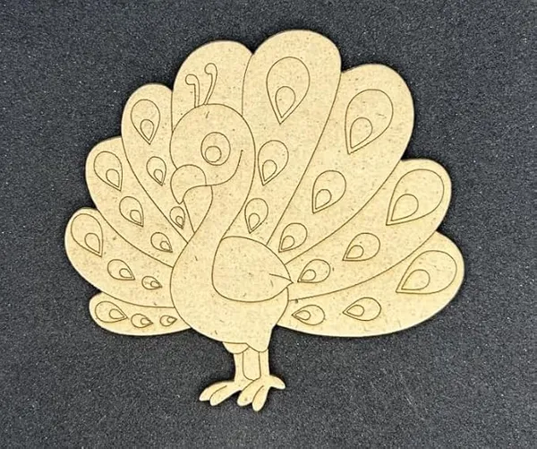 DIY_Home_Decoration_Birds_MDF_Board,_Pre-Marked_Wall_Art,_Painting,_Kids_Projects,_Home_Decoration,_Brown_Colored